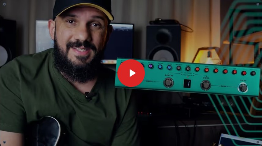 Apresentacao dos presets TANK-G para a pedaleira M-VAVE Tank G